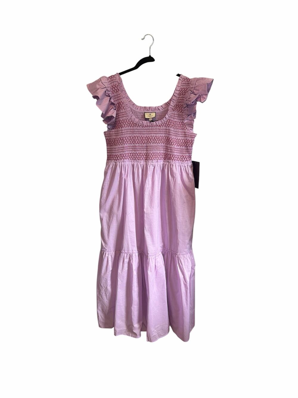 Tuckernuck Lavender Mallie Midi Dress NWT sz Extra Large 100% Cotton